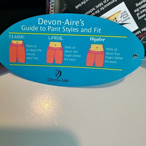 Devon Aire Ladies All-Pro Ribbed Riding Breeches Black Style 500R Size 34R - Picture 12 of 12